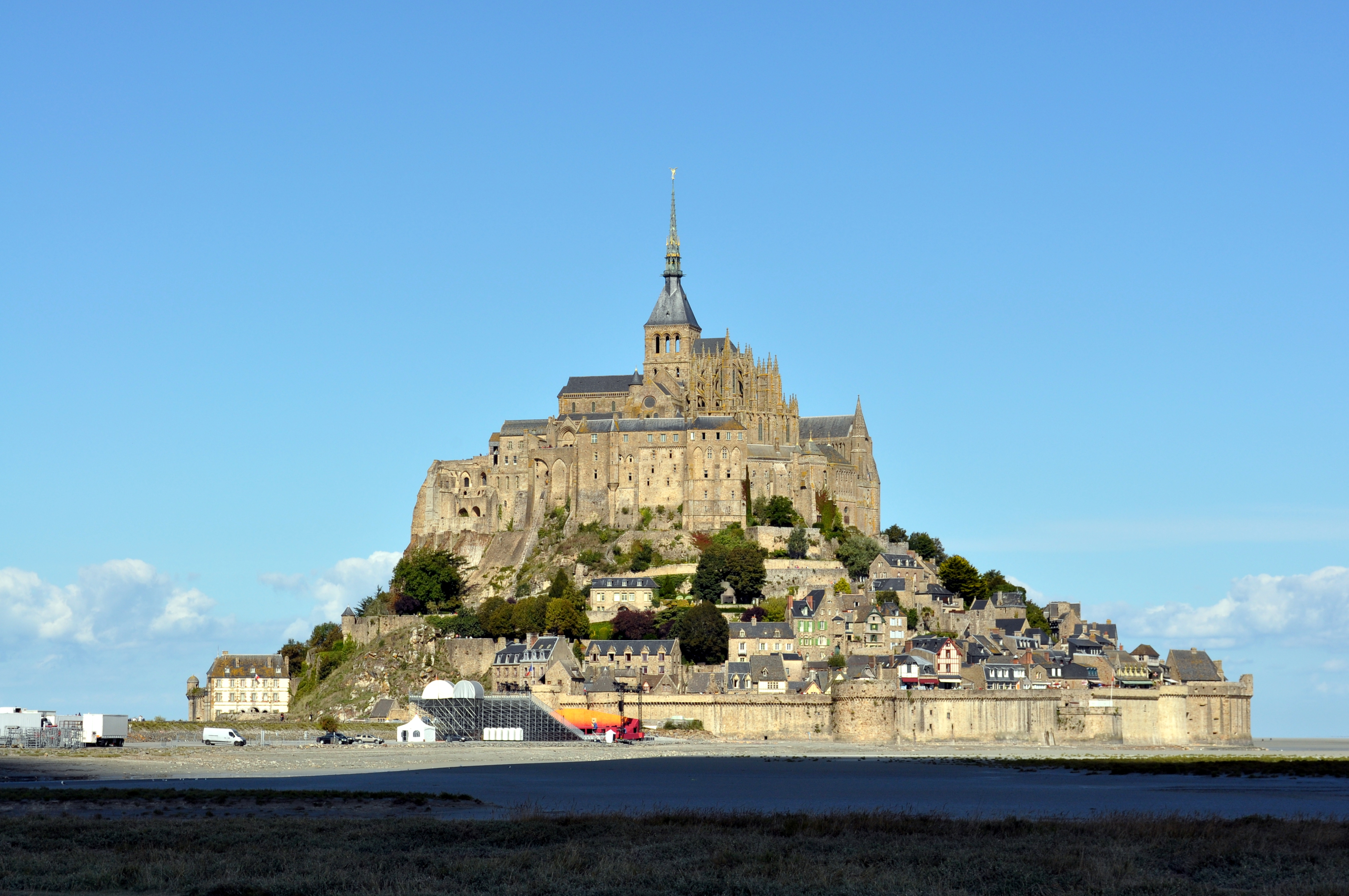 Mont Saint-Michel in volle glorie